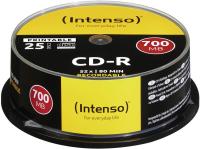 Intenso - CD-R 700MB 25er Spindel Printable